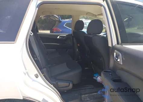 2017 Nissan Pathfinder Sv z USA, uszkodzony, nr VIN 5N1DR2MM5HC663568